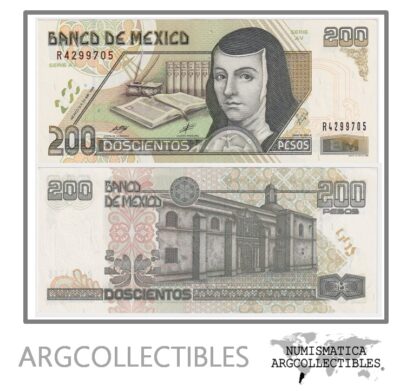 Mexico Billete 200 Pesos 1999 P-109d UNC