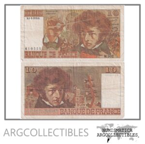 Francia Billete 10 Francos 1978 P-150 VF