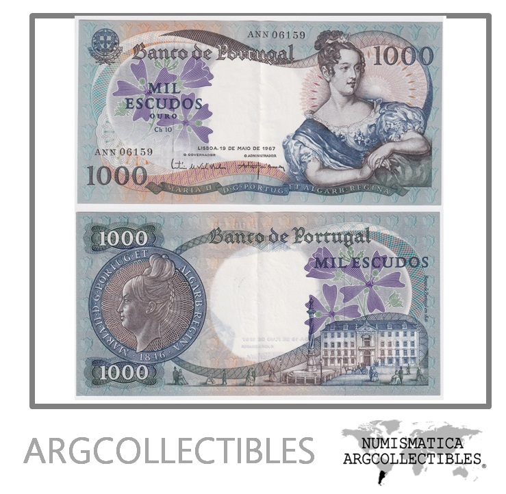 Portugal Billete 1.000 Escudos 1967 P-172 XF+