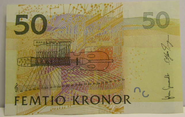 Suecia Billete 50 Kronor 2011 P-64c UNC - Imagen 2
