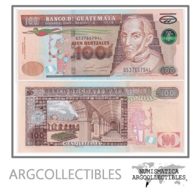 Guatemala Billete 100 Quetzales 2020 P-126 UNC