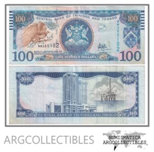 Trinidad y Tobago Billete 100 Dolares 2006 P-51a XF