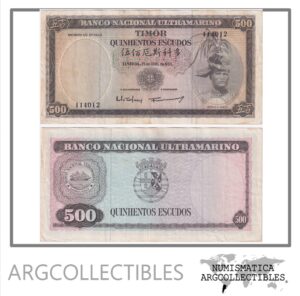 Timor Billete 500 Escudos 1963 P-29a VF+
