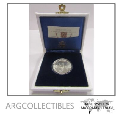 Vaticano Moneda 500 Liras Plata 835 1997 XII Jornada Mundial de la Juventud KM-279 Unc