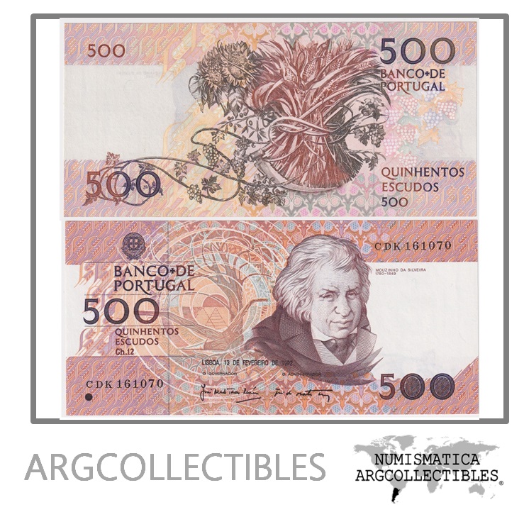 Portugal Billete 500 Escudos 1992 P-180 UNC