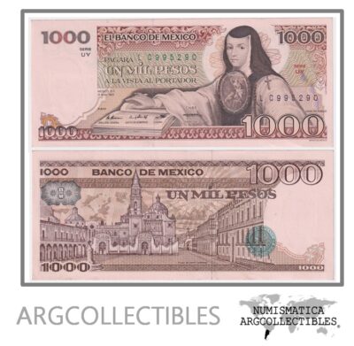 Mexico Billete 1.000 Pesos 1983 P-80 UNC