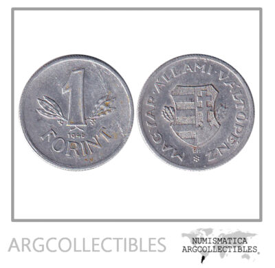 Hungria Moneda 1 Forint 1946 Aluminio KM-532 VF+