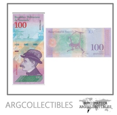 Venezuela Billete 100 Bolivares 2018 P-106 UNC