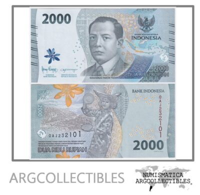 Indonesia Billete 2.000 Rupias 2022 UNC