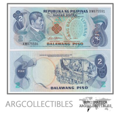 Filipinas Billete 2 Piso 1978 P-159b UNC