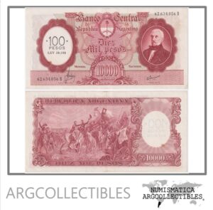 Argentina Billete 100 Pesos Ley P-286/BOT-2222 XF- 1970 Serie B