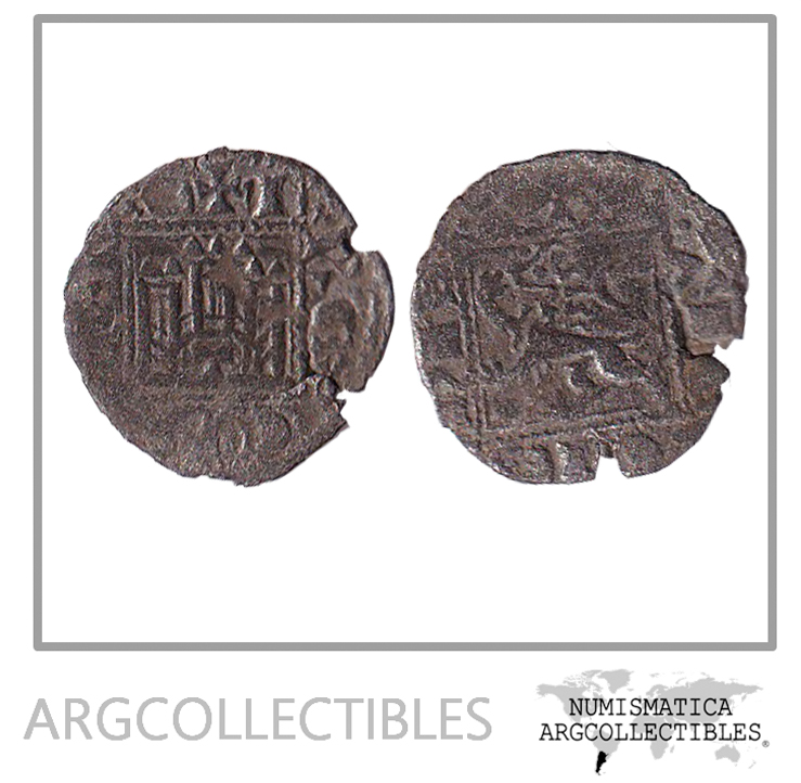 España Toledo Moneda Dinero 1321 Vellon Alfonso XI