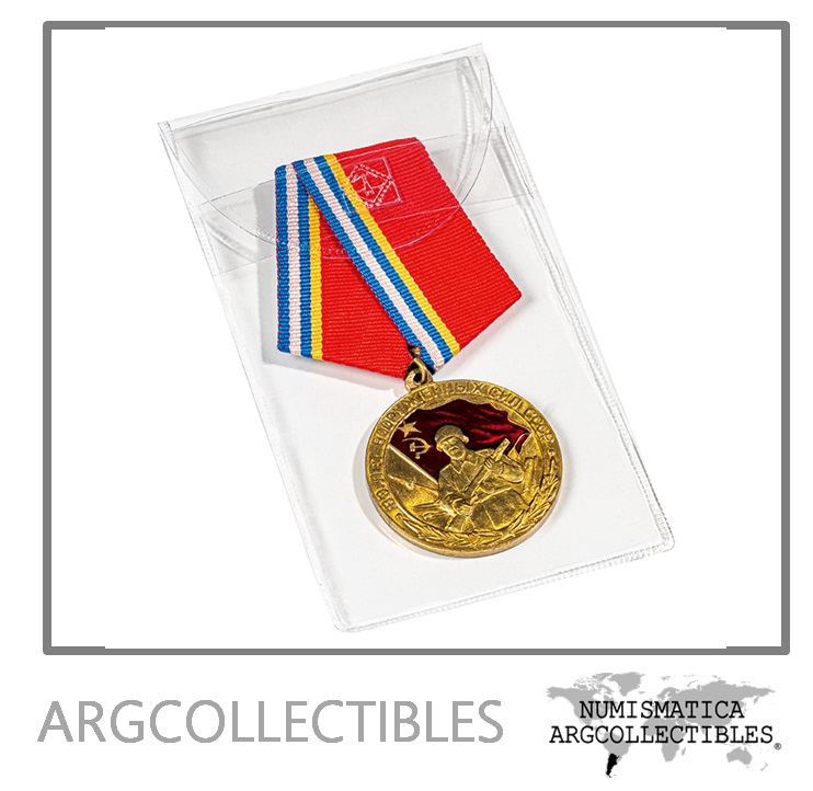 10 Sobres para Medallas y Condecoraciones 60x110mm Lighthouse (Sin Pvc)