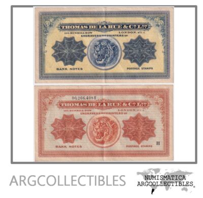 Gran Bretaña (Inglaterra) Test Note Thomas de la Rue VF+