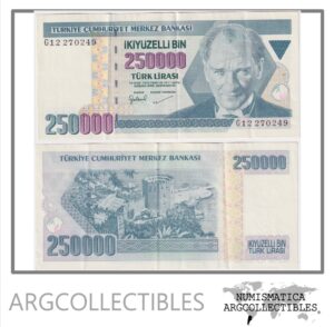 Turquía Billete 250.000 Liras 1970 P-211 XF