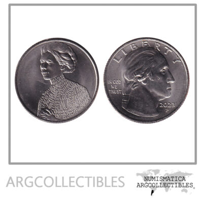 USA Moneda 1/4 Dolar 2023 P Niquel Jovita Idar UNC