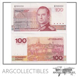 Luxemburgo Billete 100 Francos 1986 P-58a UNC