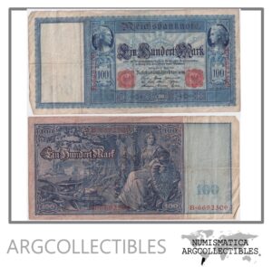 Alemania Billete 100 Marcos 1910 P-42 VF