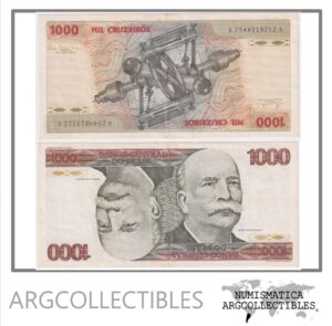 Brasil Billete 1.000 Cruzeiros 1980 P-197c/C-155 XF
