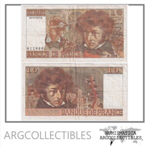 Francia Billete 10 Francos 1977 P-150c VF