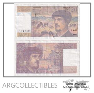 Francia Billete 20 Francos 1997 P-151i VF+