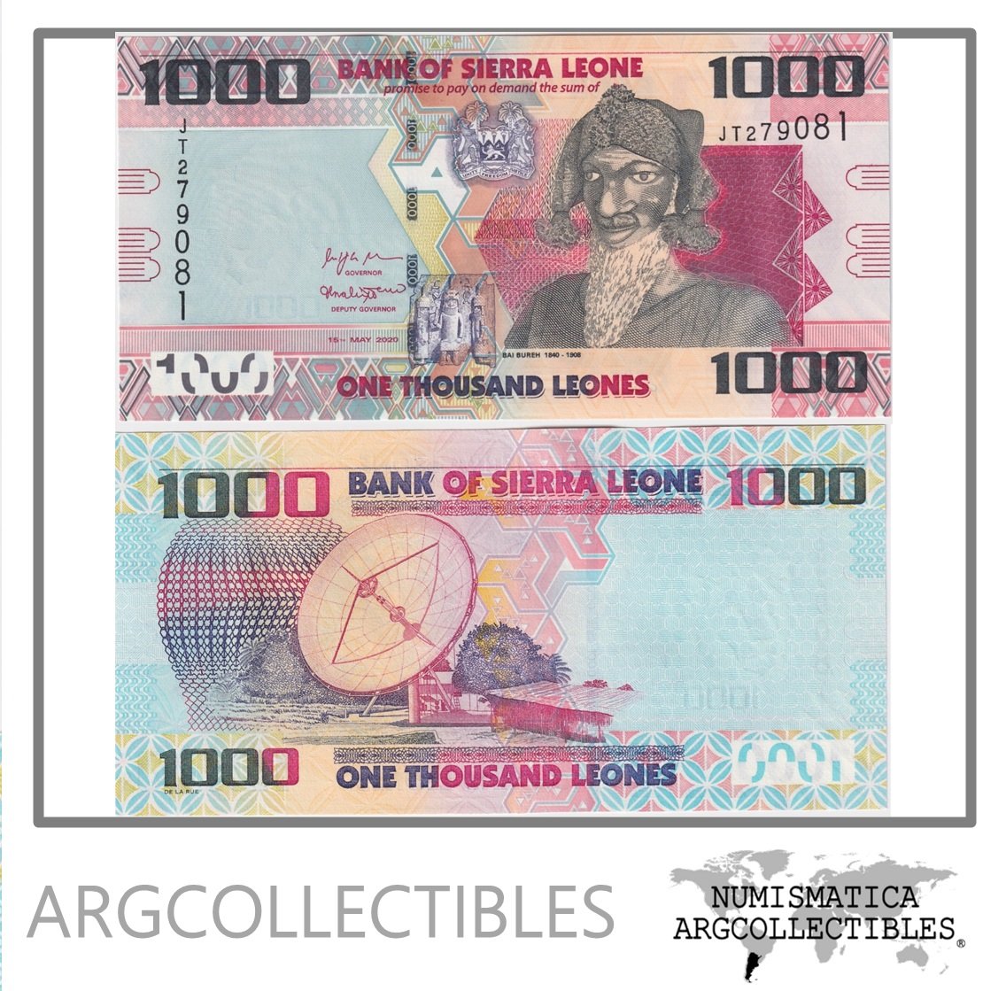 Sierra Leona Billete 1.000 Leones 2020 P-30 UNC