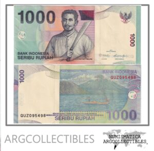 Indonesia Billete 1.000 Rupias 2011 P-141k UNC