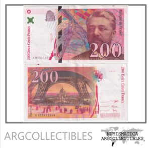 Francia Billete 200 Francos 1997 P-159b VF+