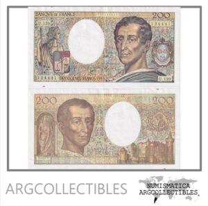 Francia Billete 200 Francos 1992 P-155e XF-