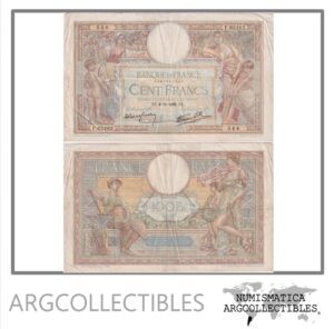 Francia Billete 100 Francos 1938 P-86b VF