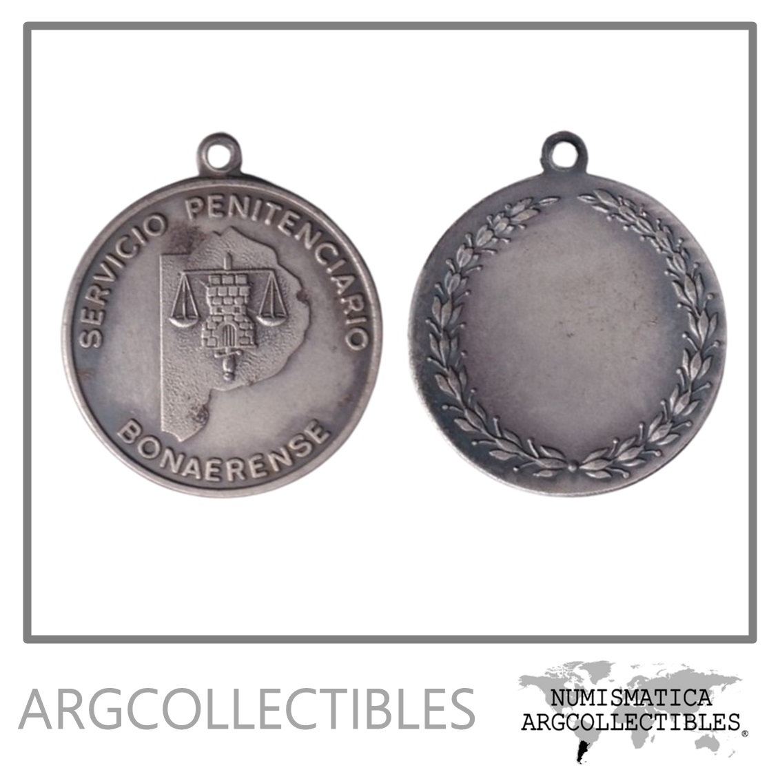 Argentina Medalla Servicio Penitenciario Bonaerence