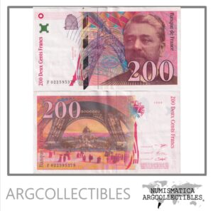 Francia Billete 200 Francos 1996 P-159a VF+