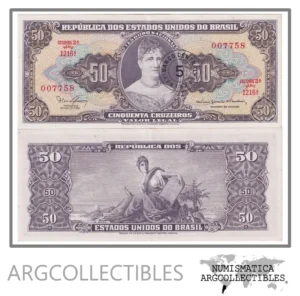Brasil Billete 5 Centavos 1966 P-184a XF