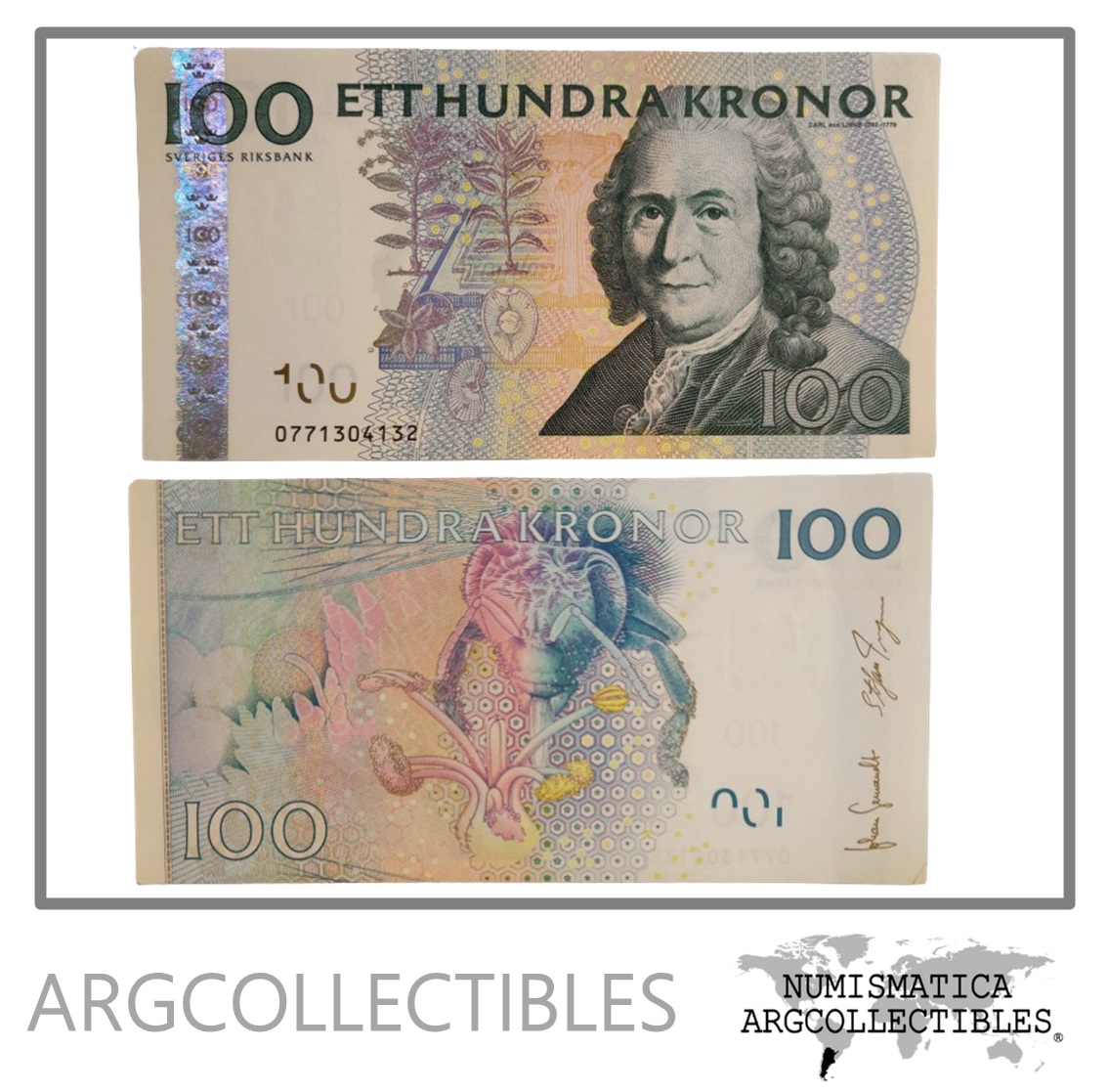 Suecia Billete 100 Kronor 2006 P-65c UNC