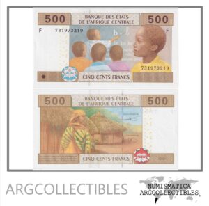 Guinea Ecuatorial Billete 500 Francos 2002 P-506fc UNC