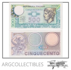 Italia Billete 500 Liras 1974 P-94 UNC