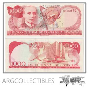 Costa Rica Billete 1.000 Colones 2004 P-264e XF