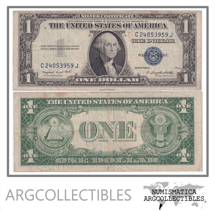Estados Unidos USA Billete 1 Dolar 1935 G P-416NM VF