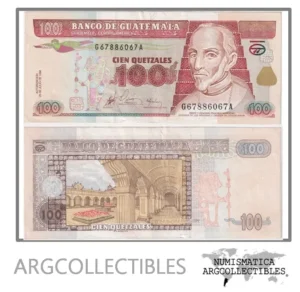 Guatemala Billete 100 Quetzales 1998 P-103 XF