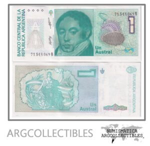 Argentina Billete 1 Austral 1986 P-323b/BOT-2805 UNC (Serie B)