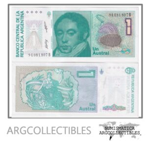 Argentina Billete 1 Austral 1988 P-323b/BOT-2807 UNC (Serie B)