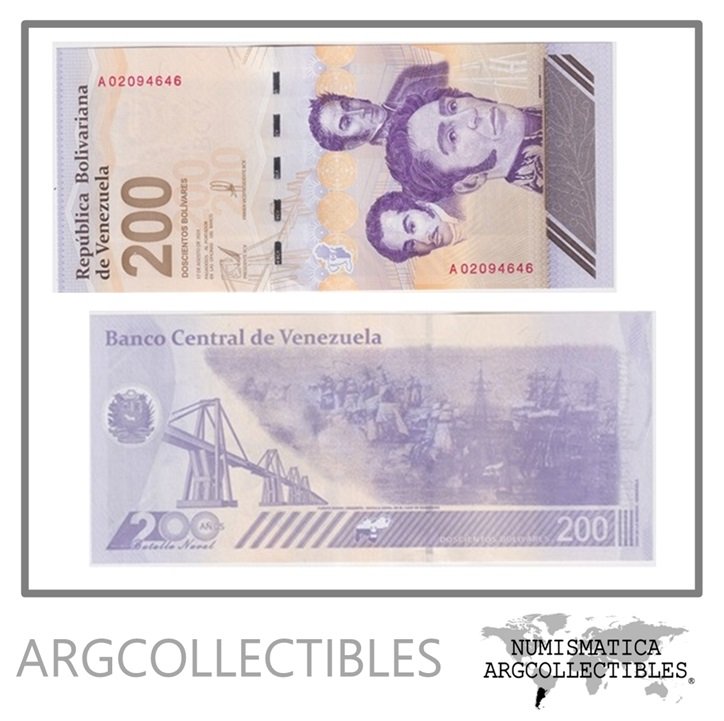 Venezuela Billete 200 Bolivares Digitales 2023 P-120 UNC