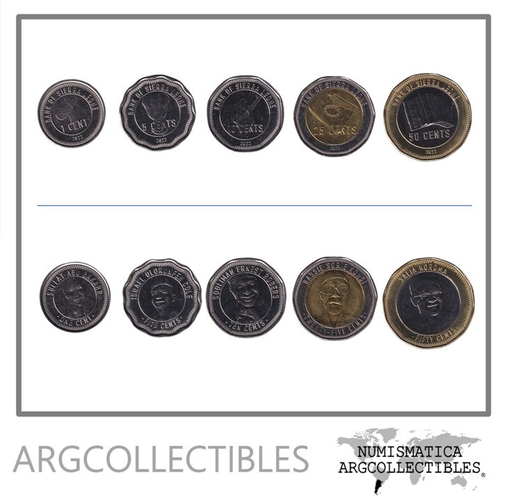 6 Münzen Aus Brasilien – Komplettset 1, 5, 10, 25, 50 Centavos & 1 Real (1994-1997, Zirkuliert)
