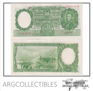 Argentina Billete 50 Pesos 1955 P-271a/BOT-1991 UNC (Serie B)