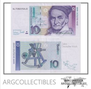 Alemania Billete 10 Marcos 1993 P-38 UNC
