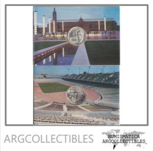 Italia Moneda 500 Liras 1992 Juegos Olimpicos Barcelona Plata 835 KM-153 UNC