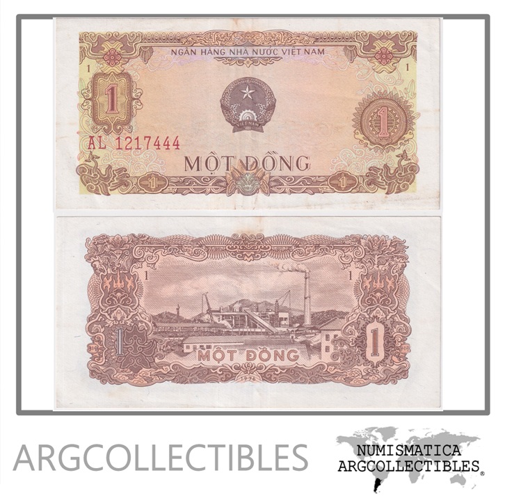Vietnam Billete 1 Dong 1976 P-80 XF