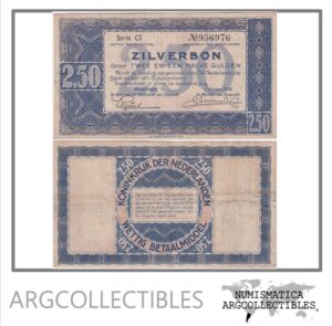 Holanda Billete 2,50 Gulden 1938 P-62 VF+