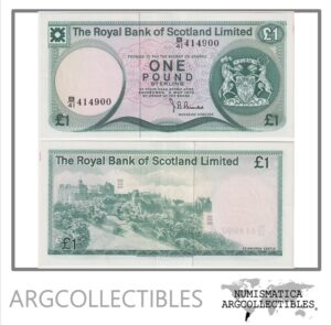 Escocia Billete 1 Pound 1978 P-336 XF+