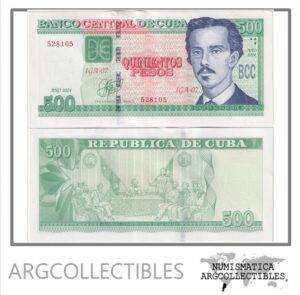 Cuba Billete 500 Pesos 2024 P-131 UNC